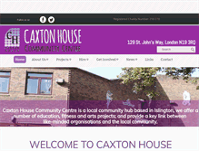 Tablet Screenshot of caxtonhouse.org